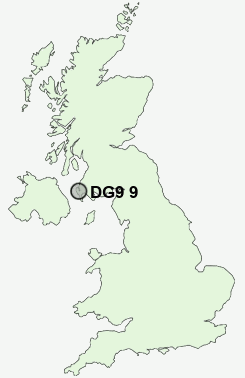 UK Postcode map