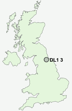 UK Postcode map