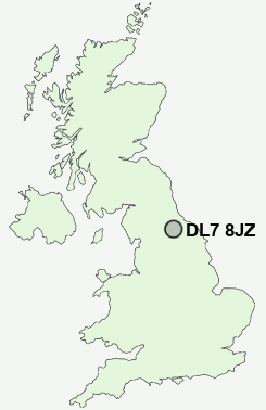 UK Postcode map