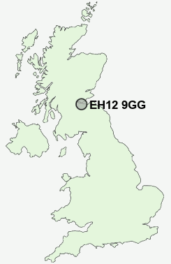 UK Postcode map