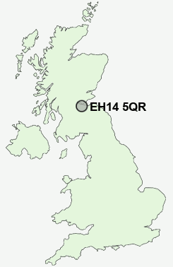 UK Postcode map