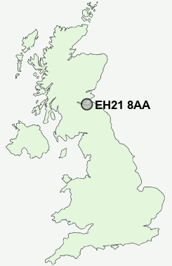 UK Postcode map