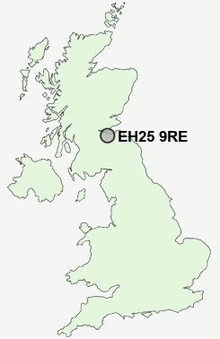 UK Postcode map