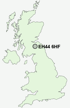 UK Postcode map