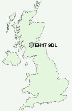 UK Postcode map