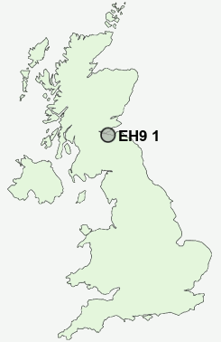 UK Postcode map