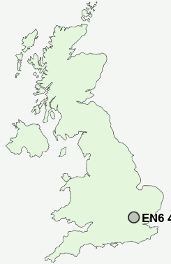 UK Postcode map