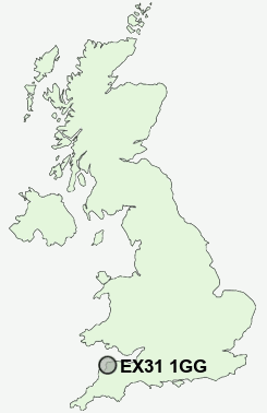 UK Postcode map