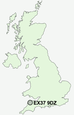 UK Postcode map