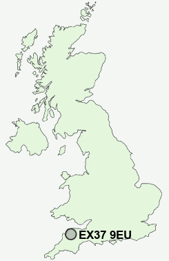 UK Postcode map