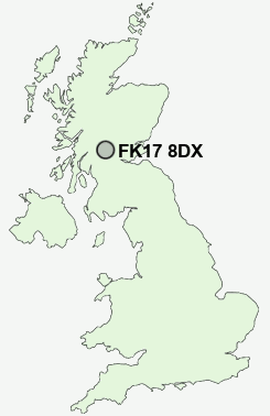 UK Postcode map