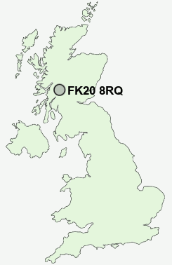 UK Postcode map