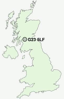 UK Postcode map