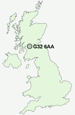 UK Postcode map