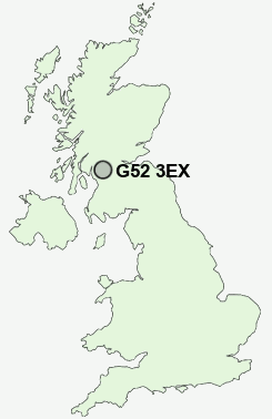 UK Postcode map