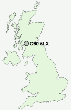 UK Postcode map