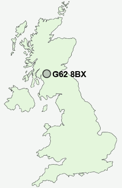 UK Postcode map