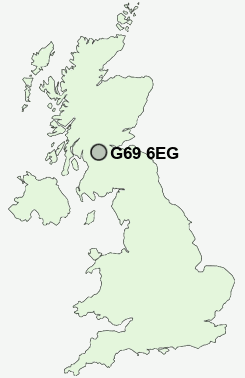 UK Postcode map