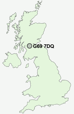 UK Postcode map