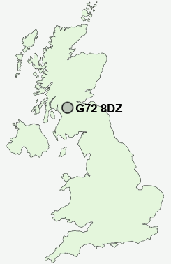 UK Postcode map