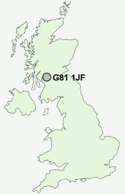 UK Postcode map