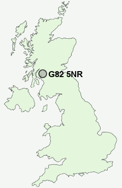 UK Postcode map