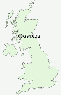 UK Postcode map