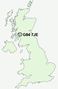 UK Postcode map