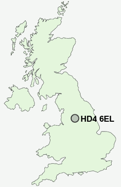 UK Postcode map