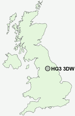 UK Postcode map