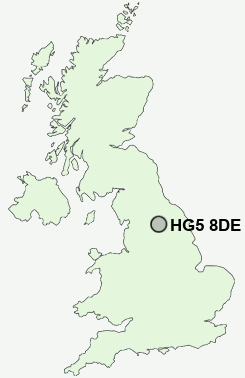 UK Postcode map