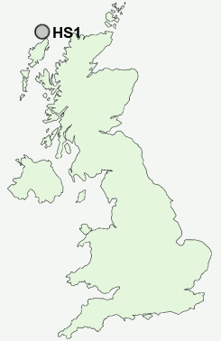 UK Postcode map