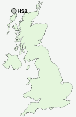 UK Postcode map