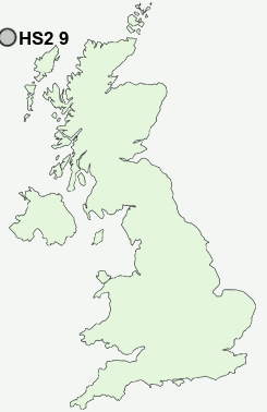 UK Postcode map