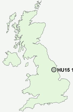 UK Postcode map