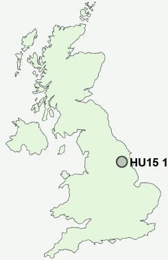 UK Postcode map