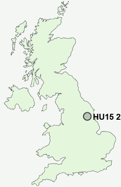 UK Postcode map