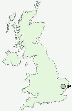 UK Postcode map