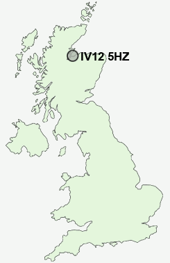 UK Postcode map
