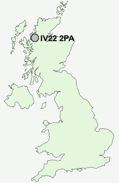 UK Postcode map