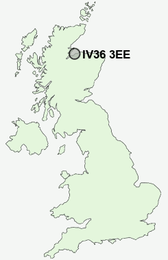 UK Postcode map