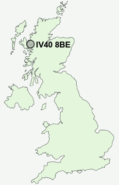 UK Postcode map