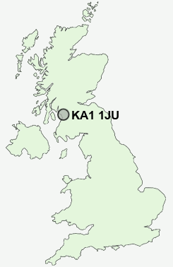 UK Postcode map