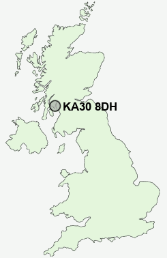 UK Postcode map