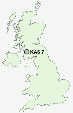 UK Postcode map