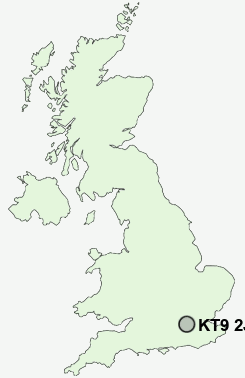 UK Postcode map