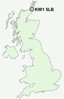 UK Postcode map