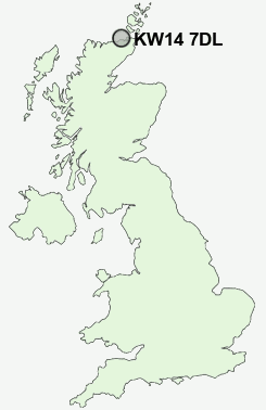 UK Postcode map