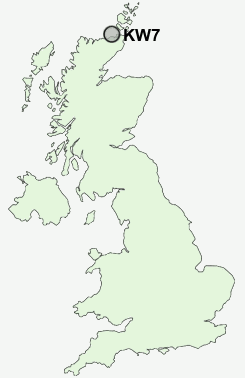 UK Postcode map