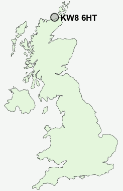 UK Postcode map